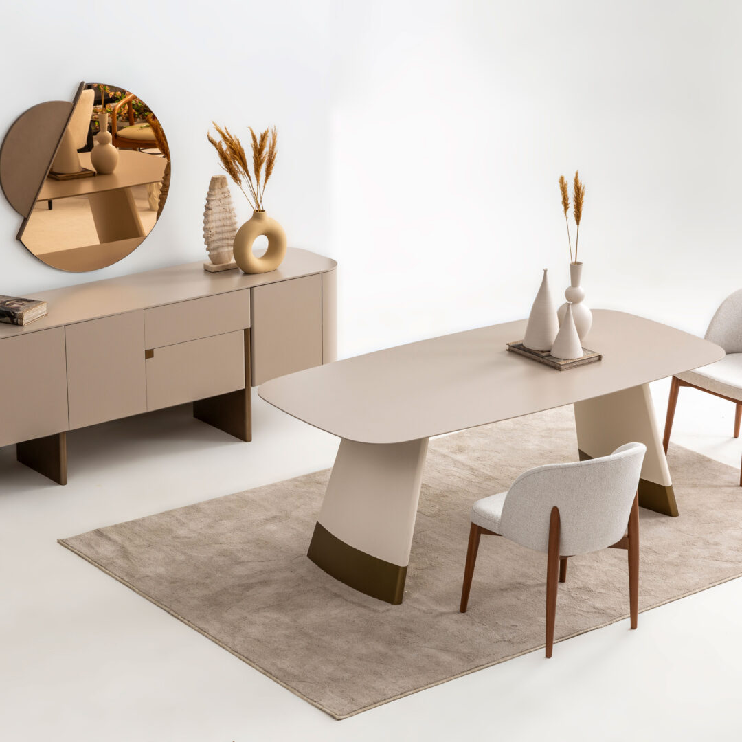 DELTA - Beige - Gold